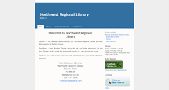Desktop Screenshot of nwrlibrary.com